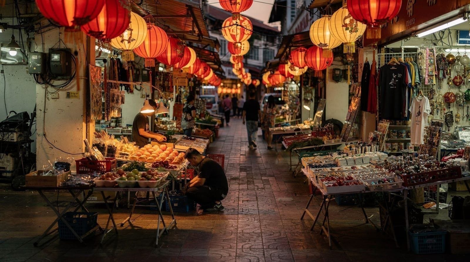 Chinatown and Merdeka Square